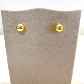 Brinco Bola M Banhado a Ouro 18k