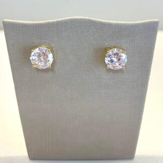 Brinco Ponto de Luz M Banhado a Ouro 18k