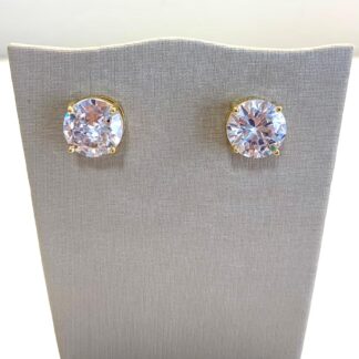 Brinco Ponto de Luz G Banhado Ouro 18k