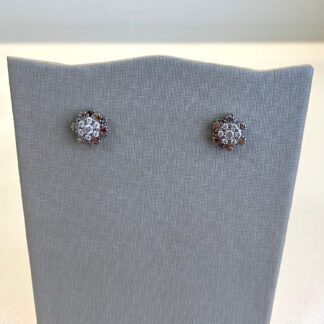 Brinco Floco de Neve com Zircônias Prata 925