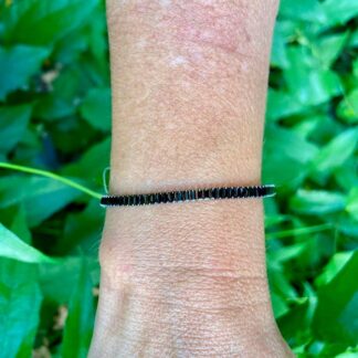 Pulseira Navete Ródio Negro