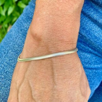 Pulseira Rabo De Rato Prata 925