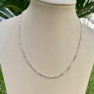 Colar Elos Prata 925