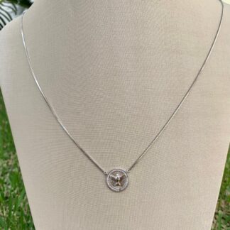 Escapulário Espírito Santo Prata 925