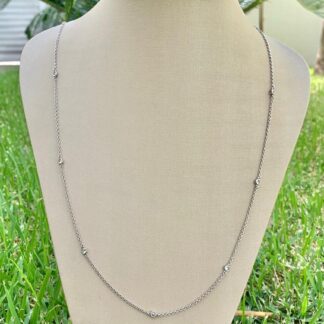 Colar Pontos de Luz de Prata 925