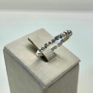 Anel Mini Corações Prata 925