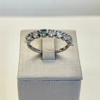 Anel com Pedra Turmalina em Prata 925