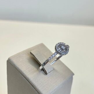 Anel Pizza em Prata 925