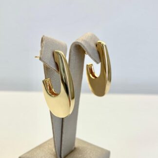 Brinco Anzol Banhado Ouro 18k