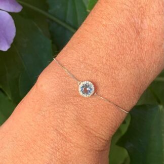 Pulseira London Blue em Prata 925