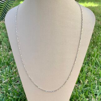 Corrente Elos 70cm em Prata 925