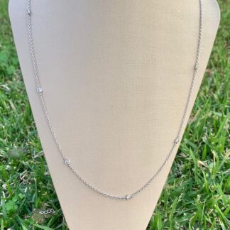 Colar Pontos de luz em Prata 925