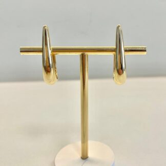 Brinco Anzol Click Banhado a Ouro18k