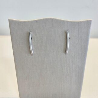 Brinco Reto em Ródio