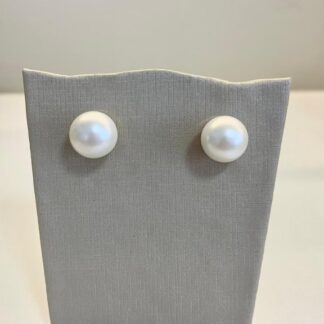 Brinco de Pérola Natural Banhado a Ouro18k