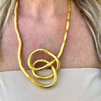 Colar Flexível Banhado a Ouro18k