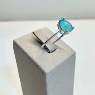 Anel Gota Turmalina em Prata 925