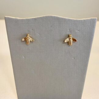 Brinco Abelha Banhado a Ouro18k.