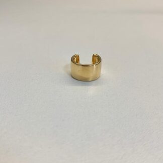 Piercing Largo Liso Banhado a Ouro18k