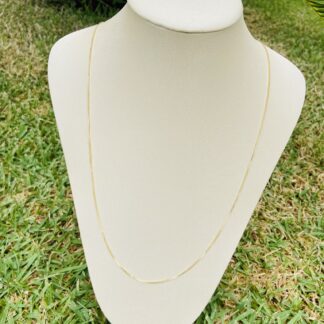 Corrente Veneziana Banhada a Ouro18k