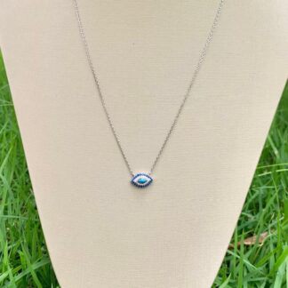 Colar Olho Grego em Prata 925