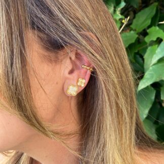 Piercing Esferas Banhado a Ouro 18K