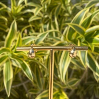 Brinco Mini Gota Banhado a Ouro 18K