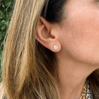 Brinco Princesa Banhado a Ouro 18K